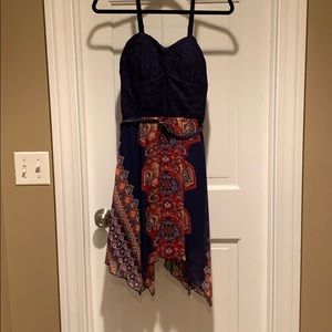 Padded Midi Dress